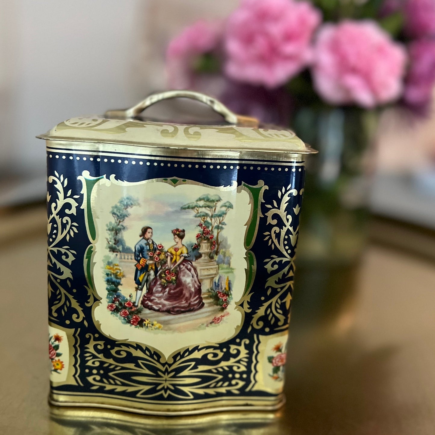 Vintage English Tins Candled